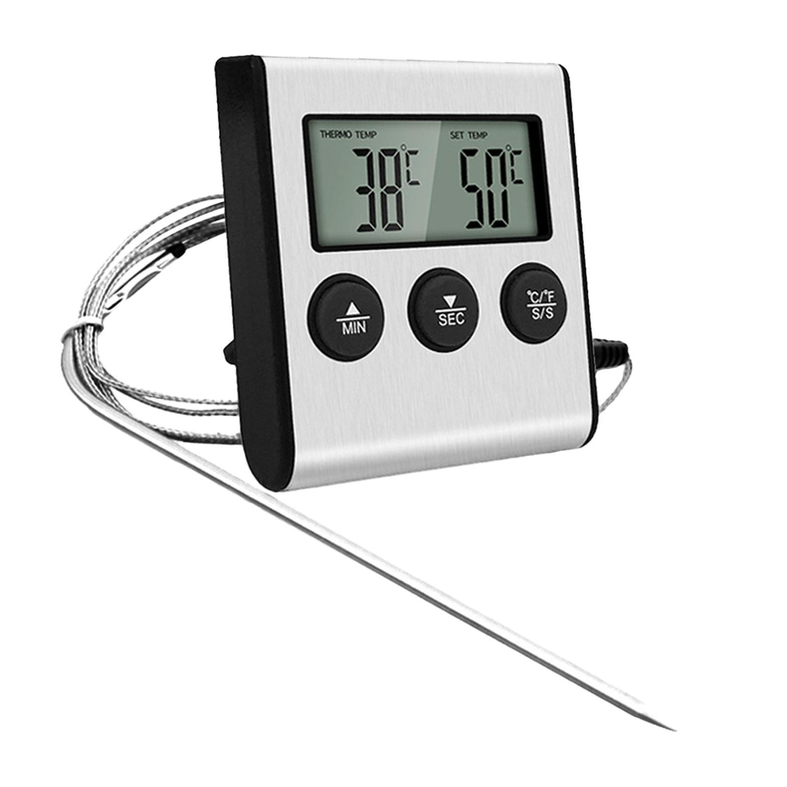 Digital Thermometer Grill Thermometer Multifunctional Food Thermometer Kitchen BBQ Thermometer,