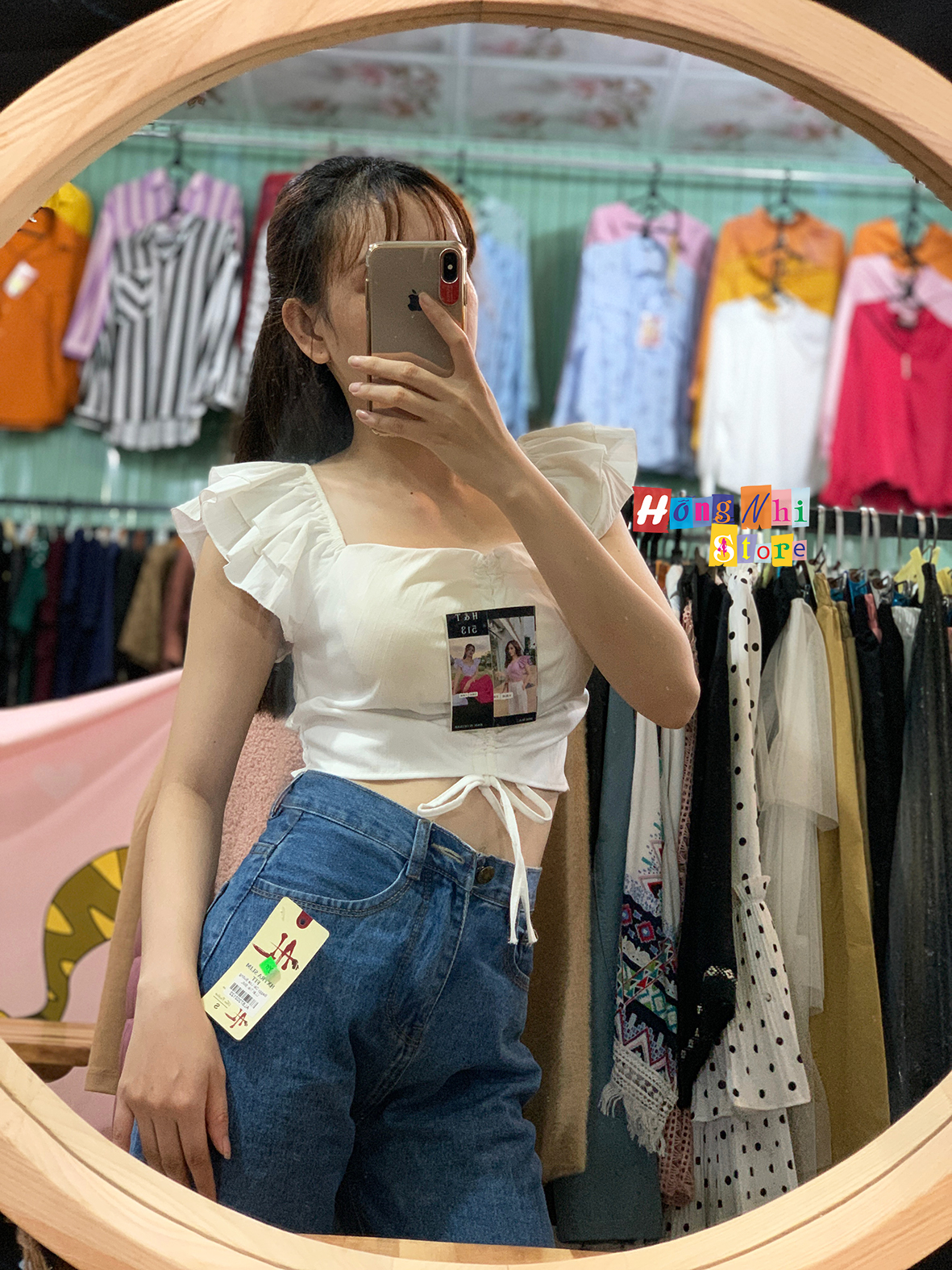Áo Croptop Bẹt Vai Có Mút Ngực Tay Cánh Tiên Gợi Cảm