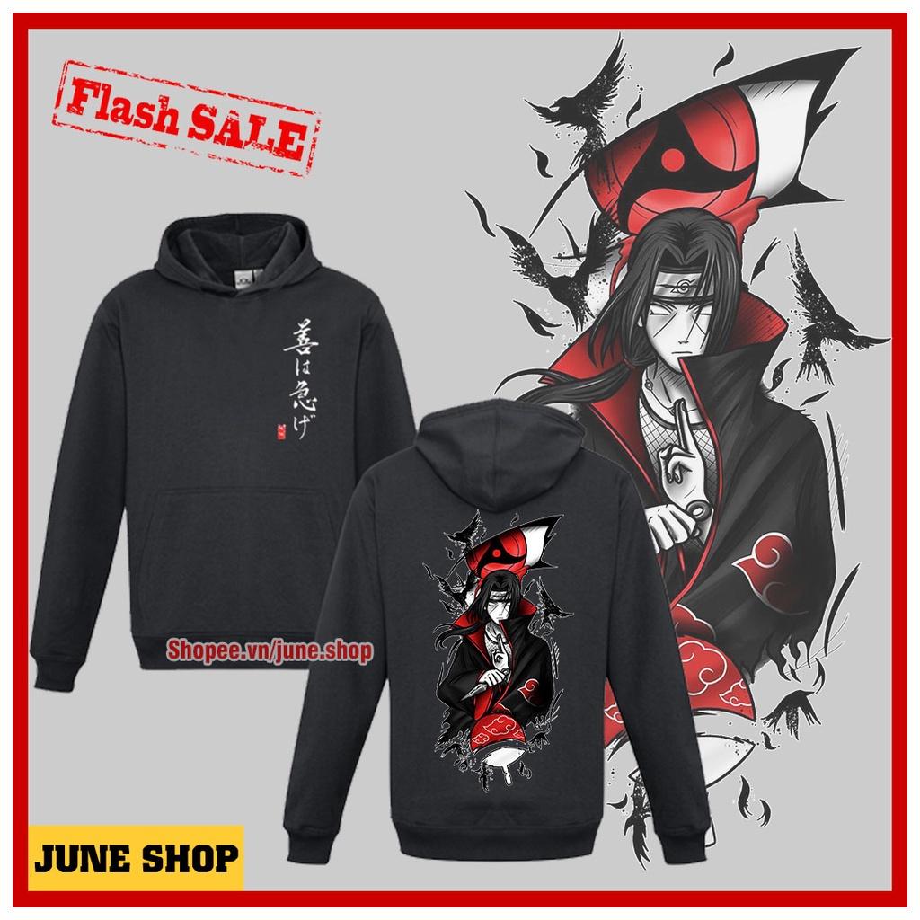 Áo Hoodie Naruto, Áo Hoodie Anime in hình Uchiha Itachi