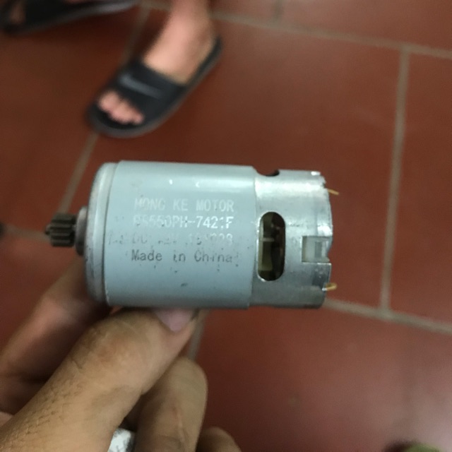 Mô tơ khoan pin 12v