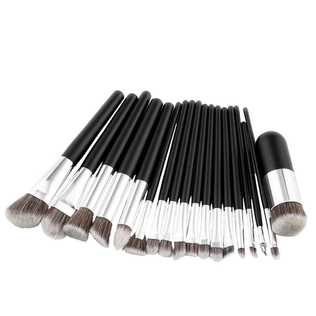 Set 18 Facial Powder Eyeshadow Lip Pro Makeup Blush Contour Cosmetic Brushes