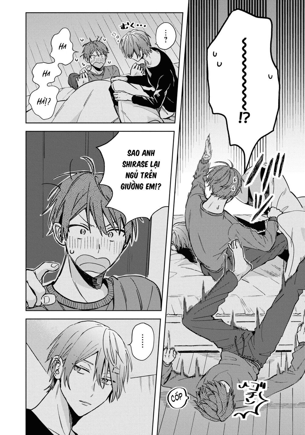 đồng đội game online, té là ngài sếp khó tính chapter 22 8