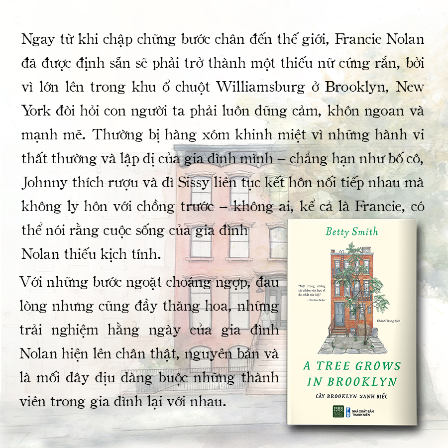 Cây Brooklyn xanh biếc - Betty Smith (TTR Bookstore)