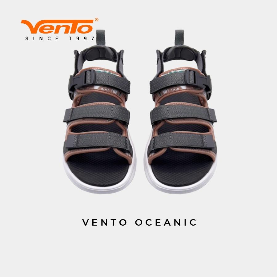 Giày Sandals Vento OCEANIC màu Be Tro Nữ đi học/đi làm NB126