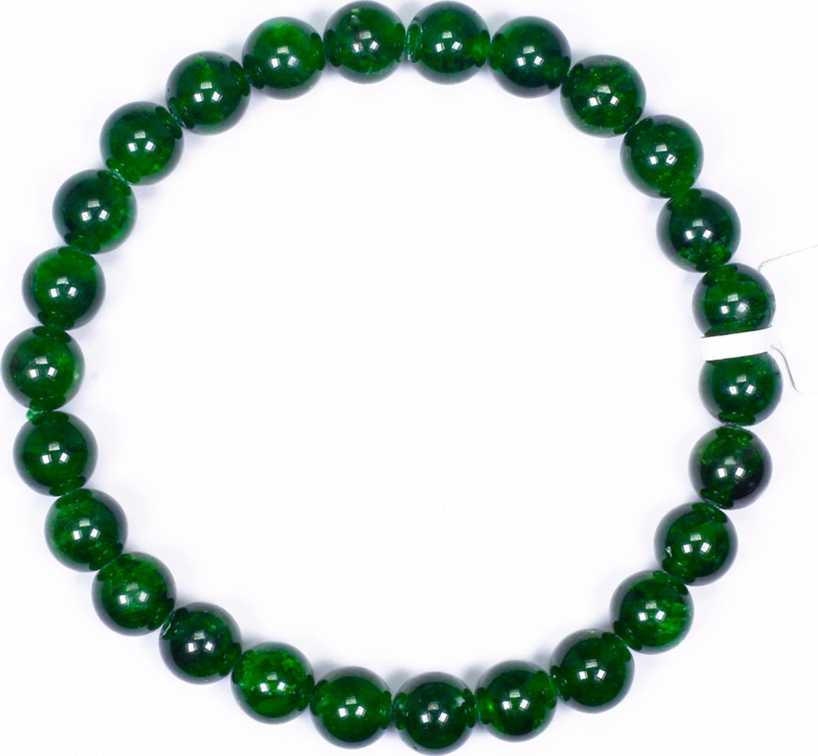 Vòng tay đá Diopside mệnh hỏa, mộc - Ngọc Quý Gemstones