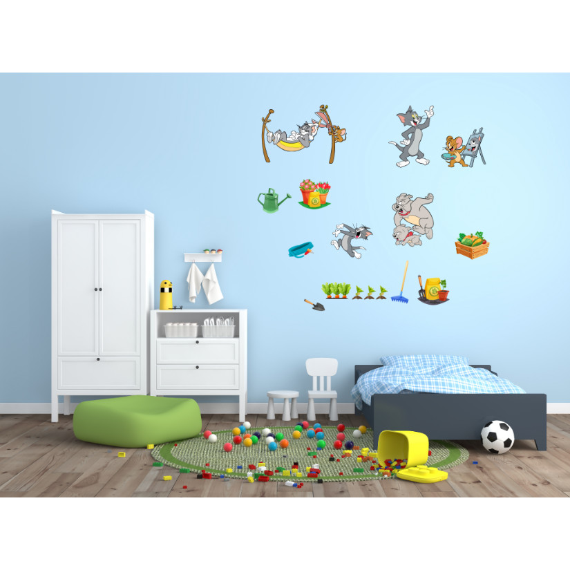 Decal trang  trí phòng bé số 22