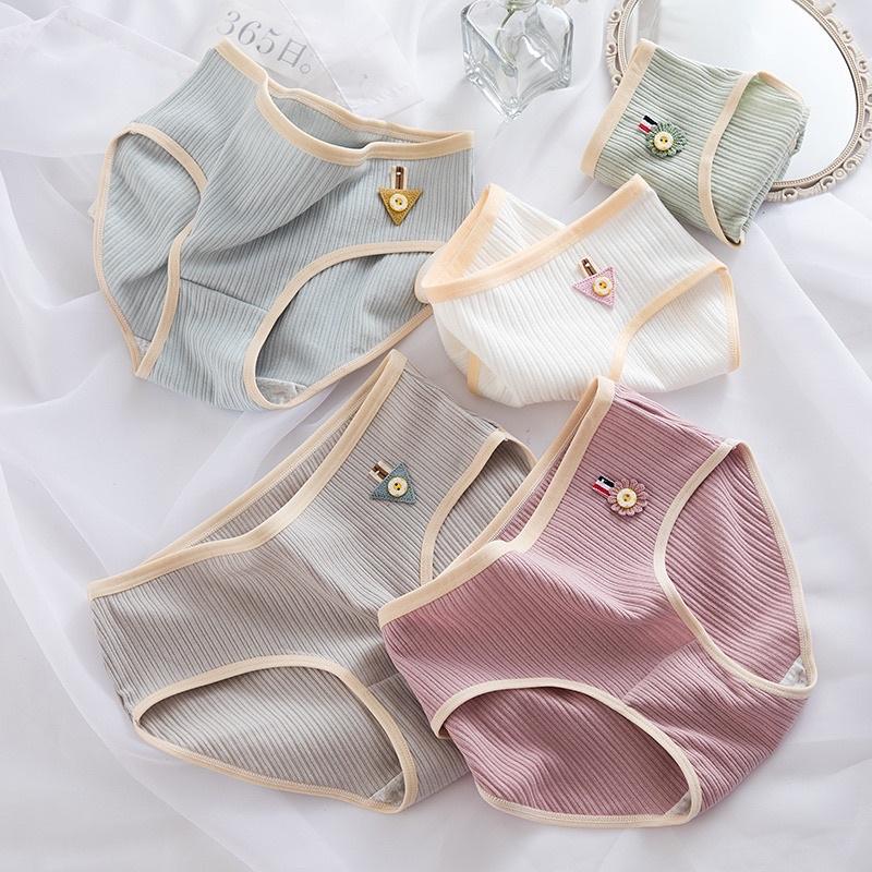 Set 5 Quần Lót Nữ Cotton Siêu Thoáng Nâng Mông Co Giãn Siêu Thích