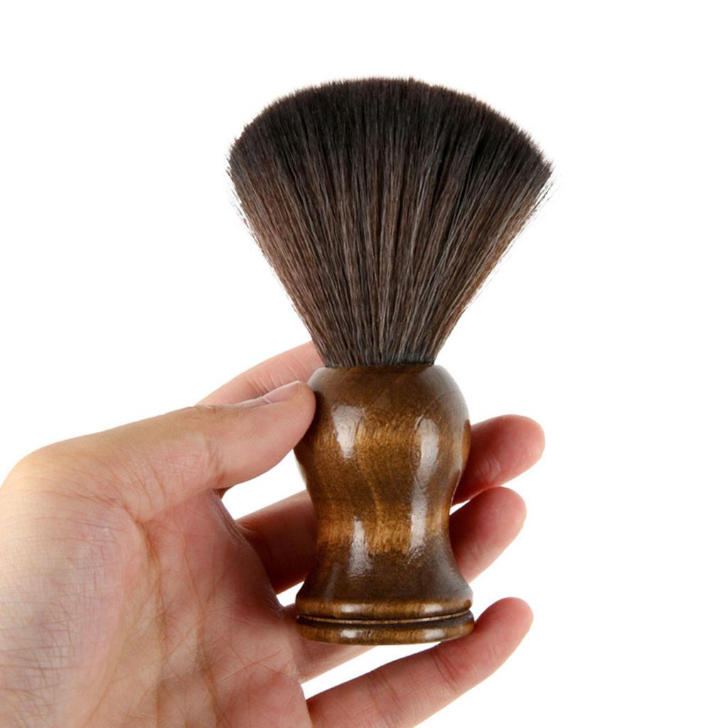 Shaving Brush with Wooden Handle Professional for Men'S Grooming Tool
