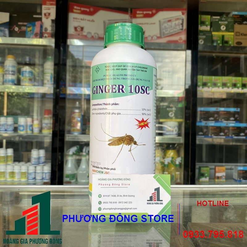 Thuốc diệt muỗi Ginger 10SC