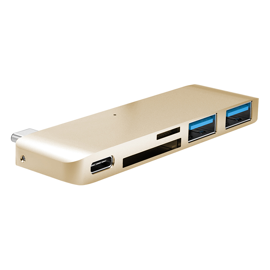 Bộ chia Hub USB-C 5in1 HyperDrive GN21B