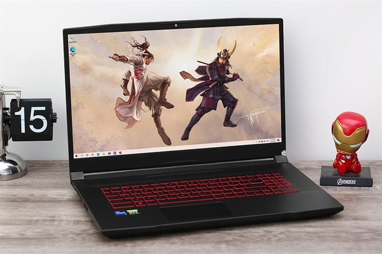 Laptop MSI Katana GF76 11UC i7 11800H/8GB/512GB/4GB RTX3050/17.3&quot;F/144Hz/Balo/Chuột/Win10/(441VN)/Đen - Hàng chính hãng