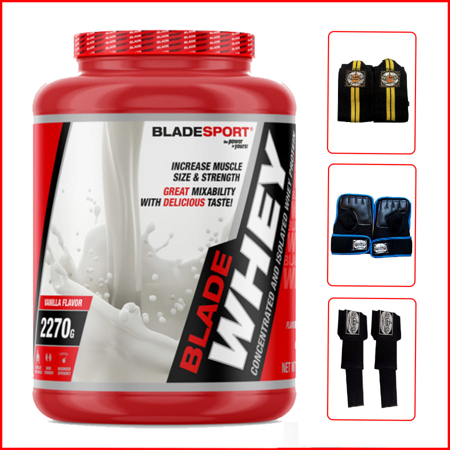 Sữa Whey hỗ trợ TĂNG CƠ Blade Whey - Vanilla - Hộp 5lbs (2270g) – Hỗ trợ phục hồi, phát triển cơ bắp cho người tập thể hình và thể thao - Thương hiệu Châu Âu, nhập khẩu chính hãng