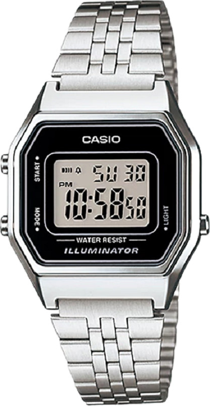 Đồng hồ nữ Casio chính hãng điện tử LA680WA-1DF (29mm)