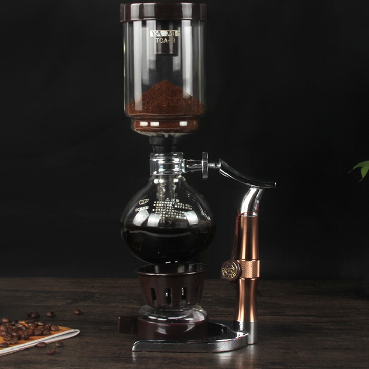 Bình pha cafe syphon điện 5 cup phong cách Nhật