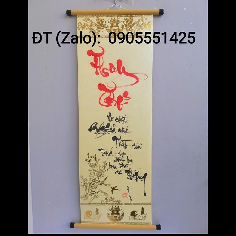 Thư pháp viết tên vợ chồng theo yêu cầu