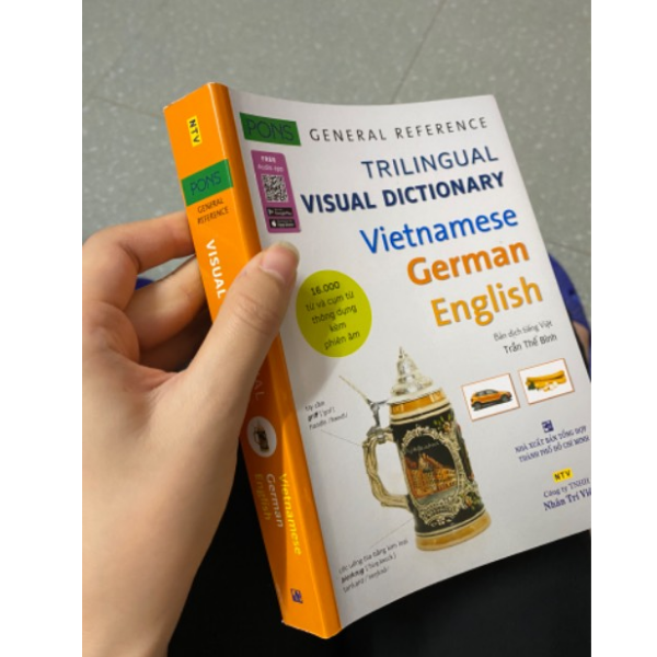 Pons General Reference – Trilingual Visual Dictionary Vietnamese – German – English