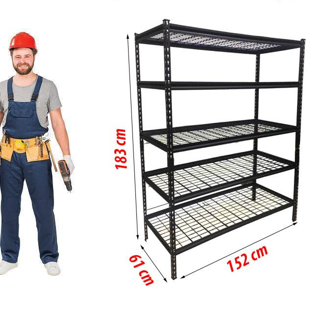 Kệ 5 tầng tấm lưới ngang 152cm CSPS