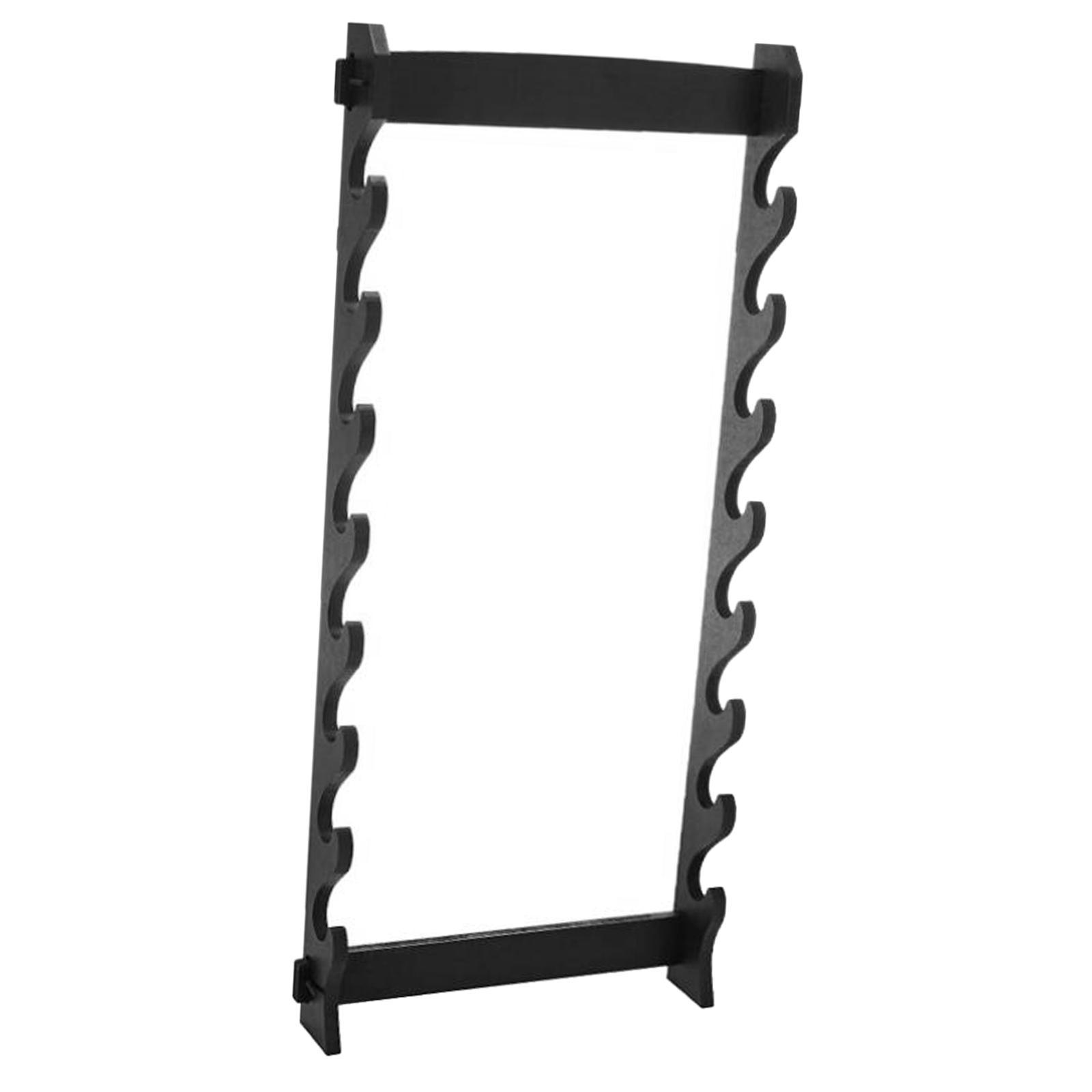 Fishing Rod Rack of Wall Mounted Holds 8 Fishing Rods for Home Cabin Garage