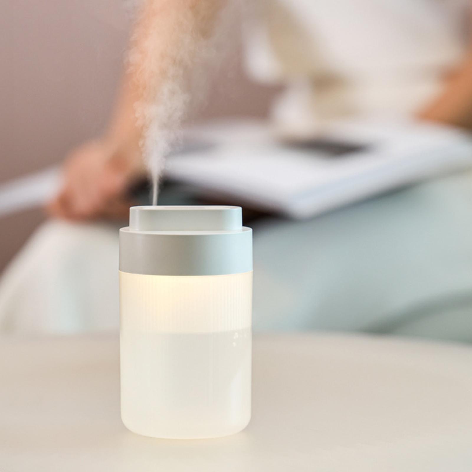 Portable Air Humidifier Night Light USB Household Diffuser for Bedroom