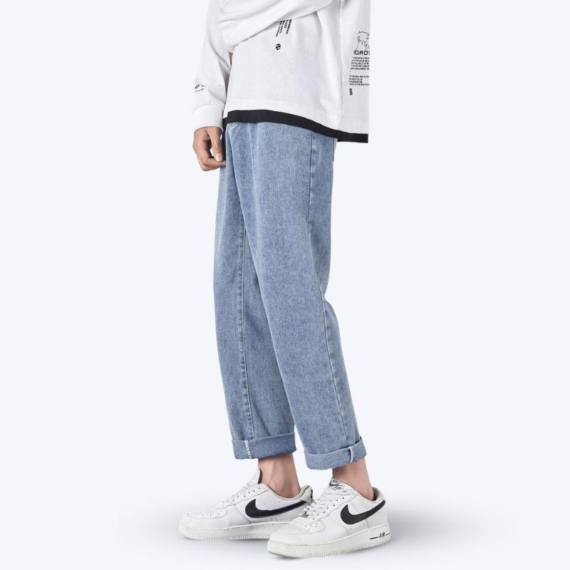 Quần jean nam baggy PATADO ống suông rộng Top xu hướng 2022