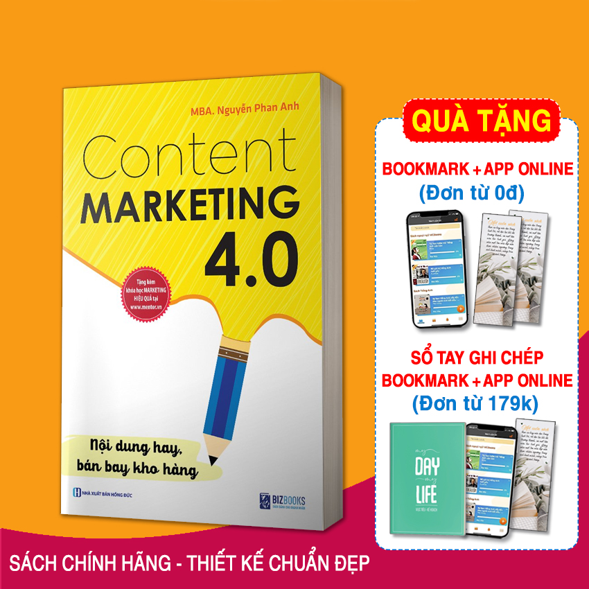 Sách Content Marketing 4.0 – Nội Dung Hay, Bán Bay Kho Hàng