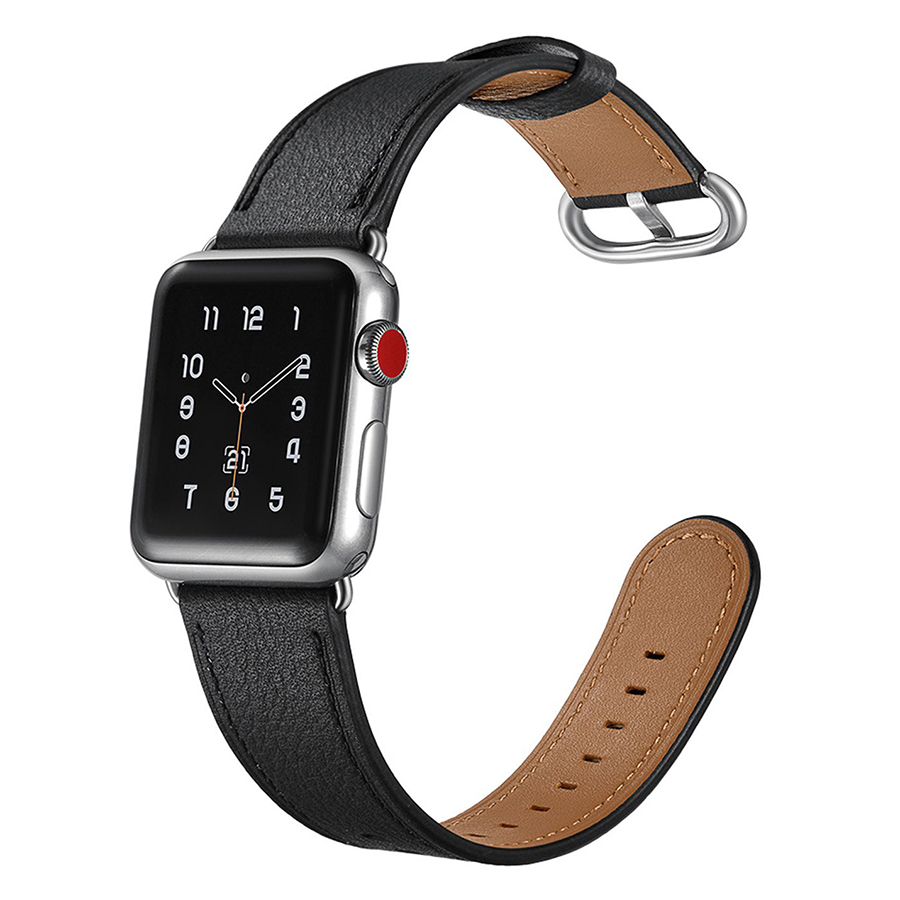 Dây Da Fresh Thay Thế Cho Apple Watch (Đen)