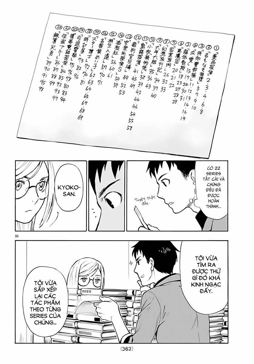 okitegami kyouko no bibouroku chapter 4 36