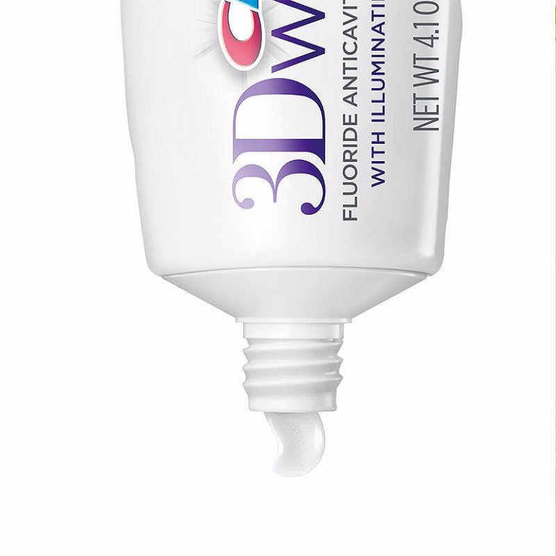 Crest Tuýp Kem Đánh Bóng Răng 3D Màu Trắng Chất Lượng Cao