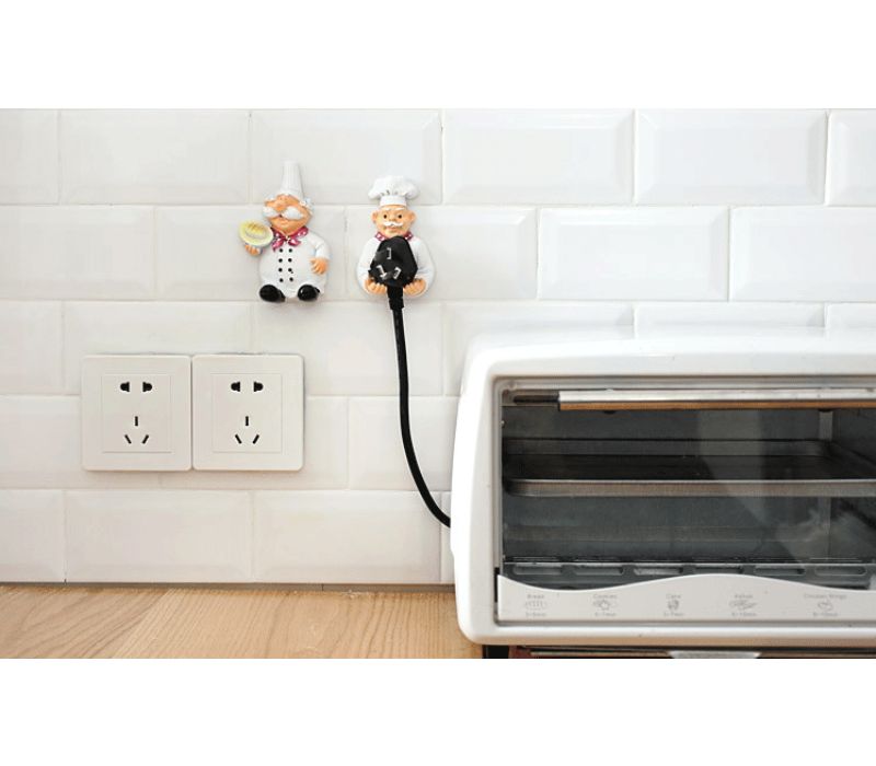 Tượng thạch cao giữ đầu phích