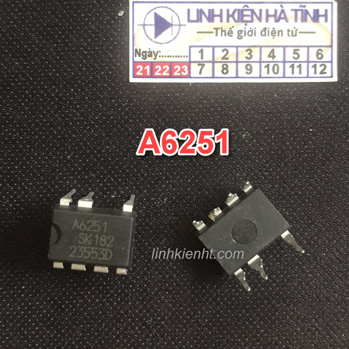 Ic nguồn A6251 Dip-7