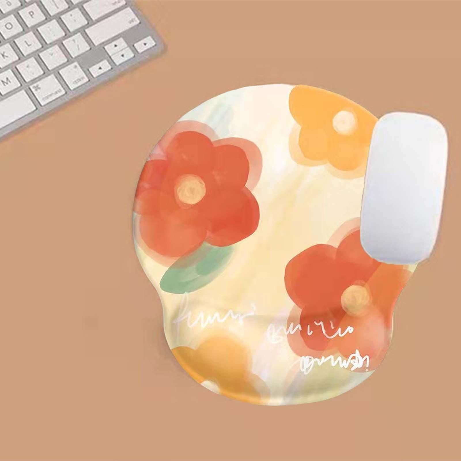 Ergonomic Mouse Pad Comfortable rubber Base for Gaming Typing Office