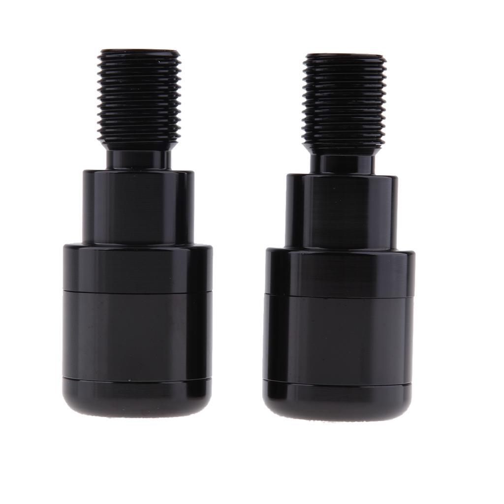 CNC Handlebar Grip End Plugs Cap Slider For Yamaha MT-07 MT-09 MT-10 MT-125