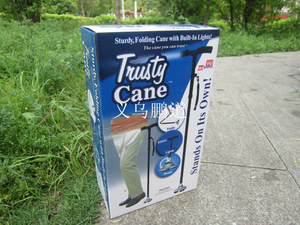 Gậy trusty cane có thể gập lại với 3 dẫn