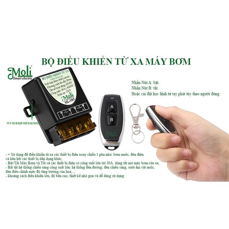 BỘ ĐIỀU KHIỂN MÁY BƠM 2 REMOTE SR5I2 - HÀNG CHÍNH HÃNG