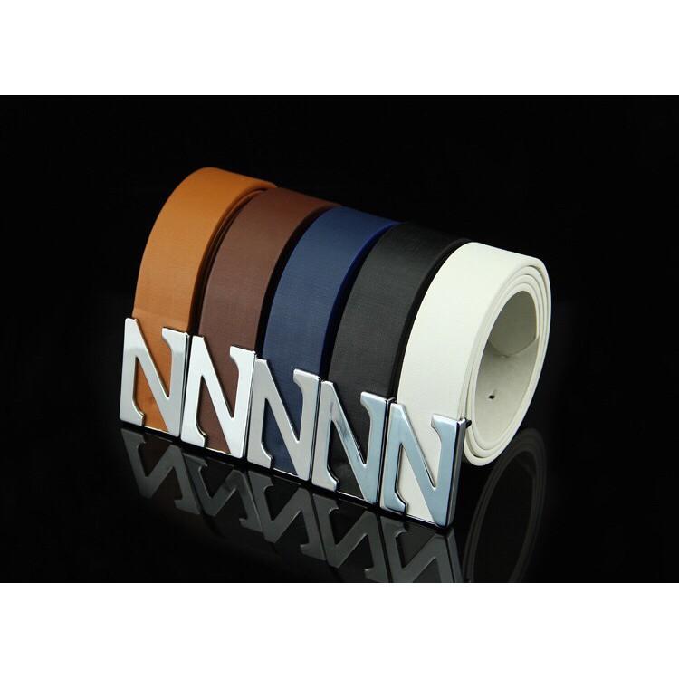 Dây Nịt Thắt Lưng Nam Đầu Kim Loại Dây Da Cao Cấp