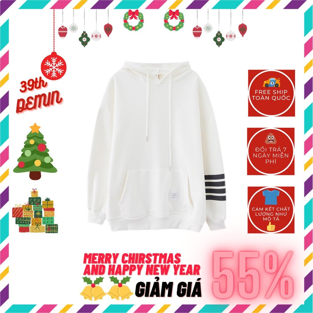 Áo HOODIE 100% COTTON nữ hoạ tiết đơn giản thể thao