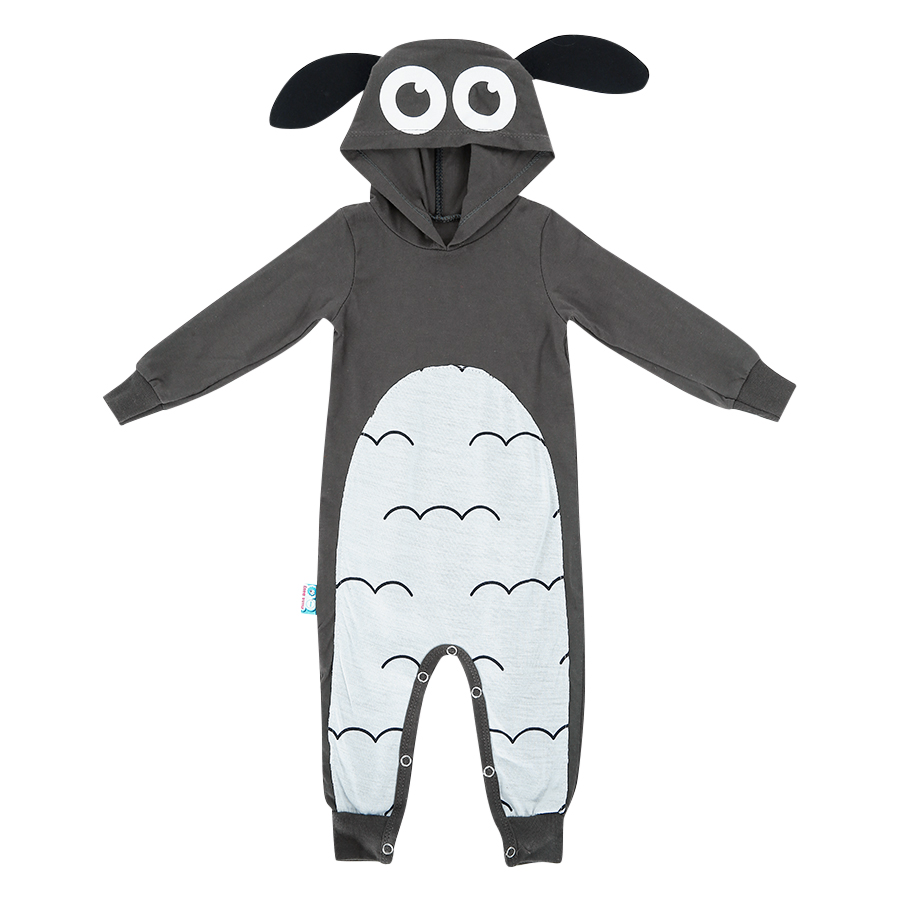 Bộ Bodysuit Dài Liền Nón Shaun The Sheep - Mihababy - PBDS_SHEEP (Size