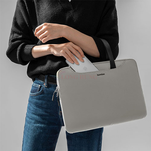 Túi xách chống sốc Tomtoc TheHer-A21 Laptop Handbag dành cho Macbook Pro/Air 13/14 inch A21C1 - Hàng chính hãng