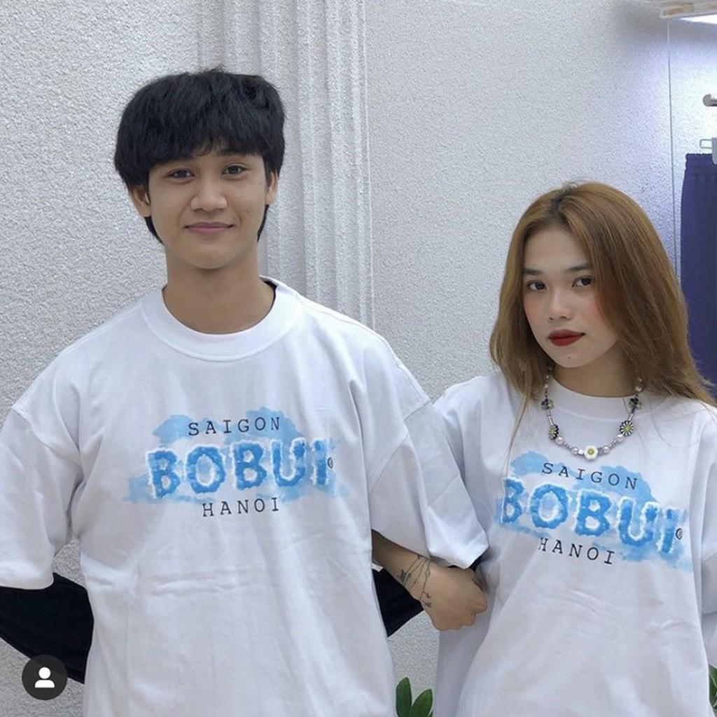 Áo thun tay lỡ Unisex aossi , áo phong form rộng , BoBui MÂY