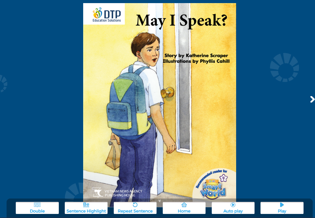 [E-BOOK] i-Learn Smart World 9 Truyện đọc - May I Speak?