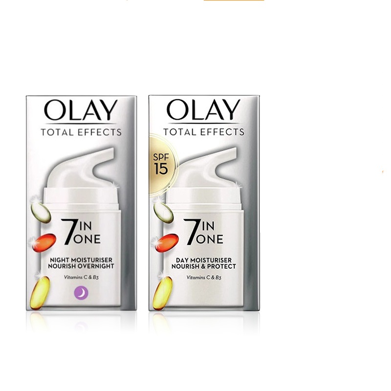 Kem Dưỡng Da Olay Total Effects 7 In 1 Ngày và Đêm Hỗ Trợ Dưỡng Da, Tái Tạo Và Làm Đẹp Da Một Cách Tối Ưu, Chống Lão Hóa(Nội Địa UK)