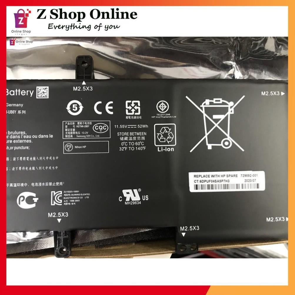 Pin (Original) Dùng Cho HP Envy 15-AS,15T-AS 15-as014wm VS03XL (52WH)