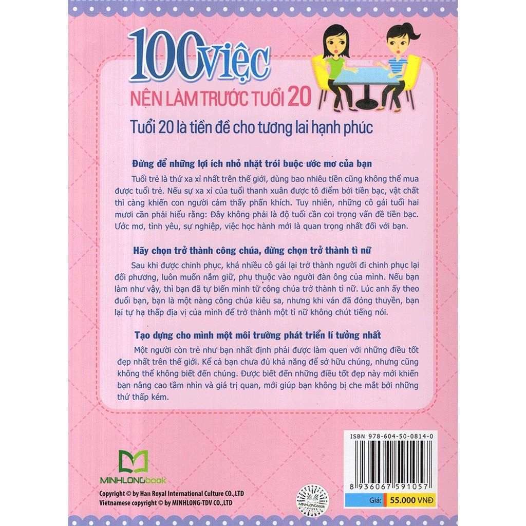 Sách - 100 Việc Nên Làm Trước Tuổi 20
