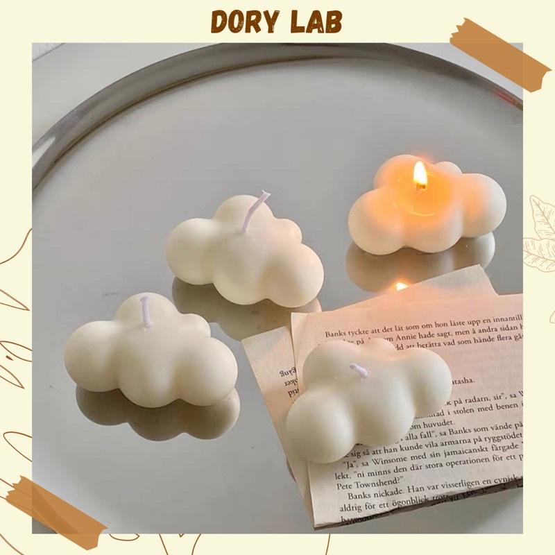 Nến Thơm Hình Đám Mây Handmade Không Khói, Cloudy Candles, Phụ Kiện Decor Chụp Ảnh - Dory Lab