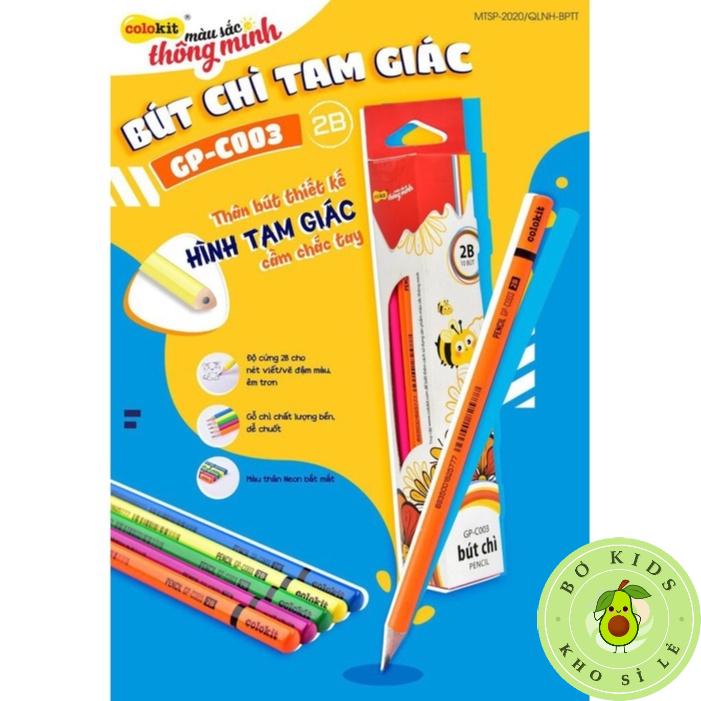 Bút chì thiên long các loại (TP-GP03) (2B GP-C003) ((GP-04) (HB TP-GP05) (2B TP-GP06) (HB TP-GP08) bút vẽ mỹ thuật