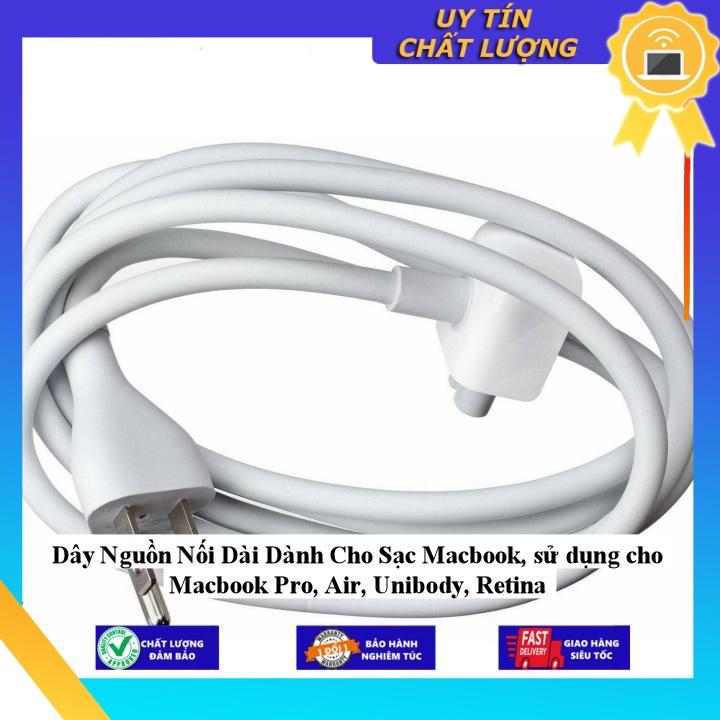 Dây Nguồn Nối Dài dùng cho Sạc Macbook, sử dụng cho Macbook Pro, Air, Unibody, Retina - Hàng Nhập Khẩu New Seal