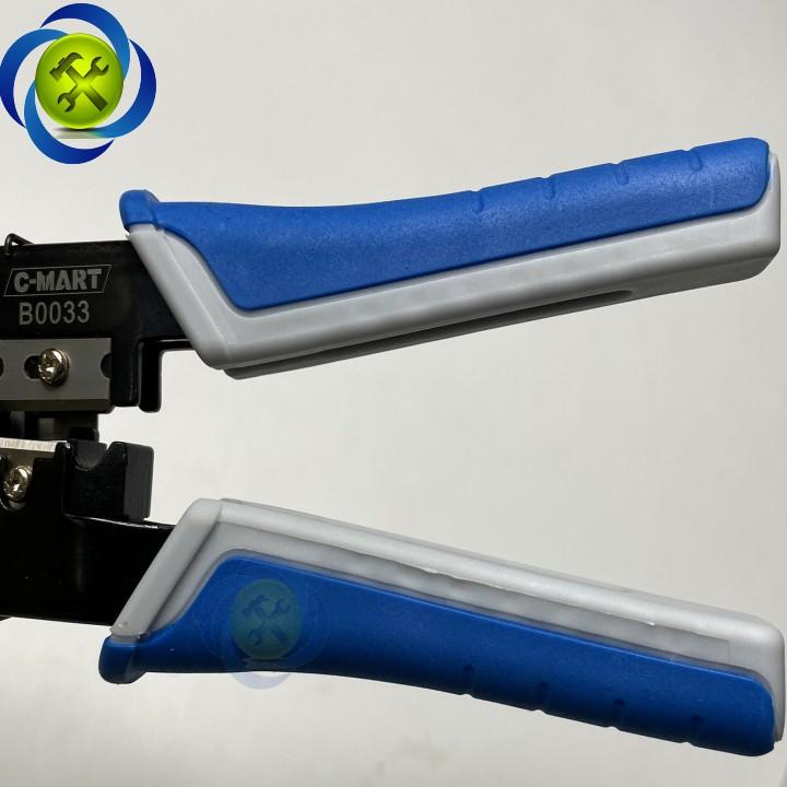 Kìm bấm dây mạng C-Mart B0033 loại 6P 8P