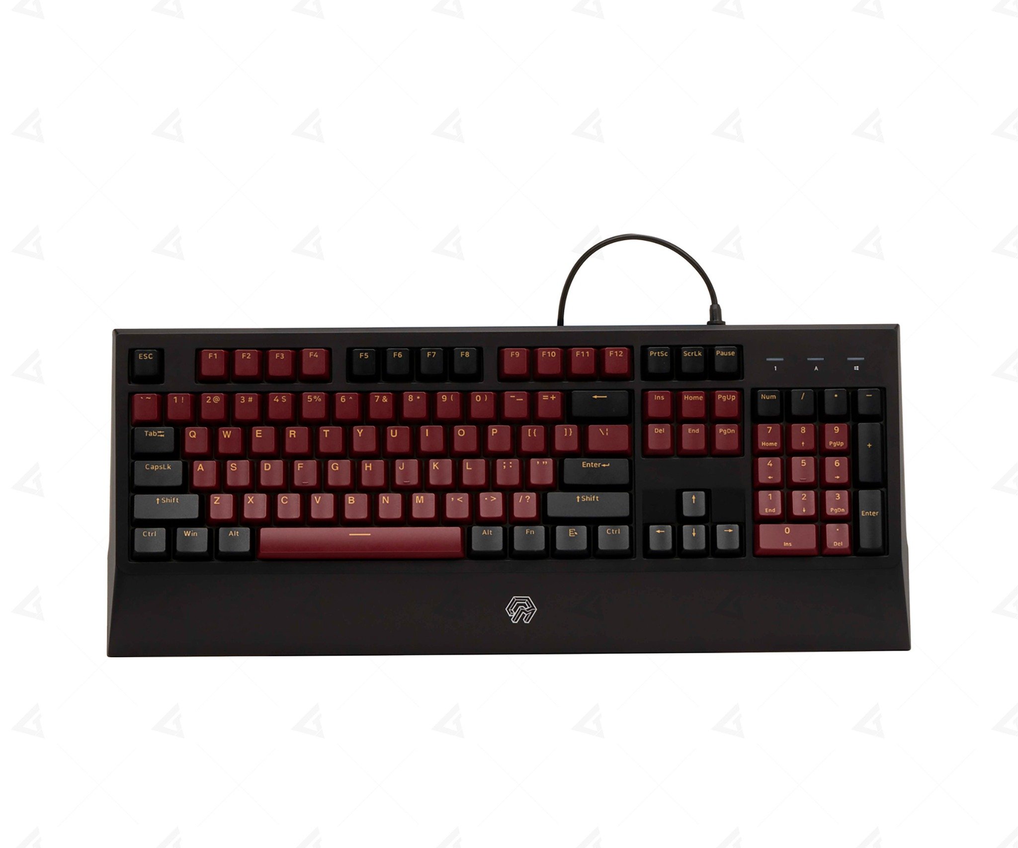 Bàn phím cơ Mojike GK1 Black Red _Hàng chính hãng