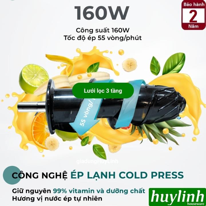 Máy ép chậm trục ngang Magic ECO AC-142 - Sản xuất tại Thái Lan - Hàng chính hãng