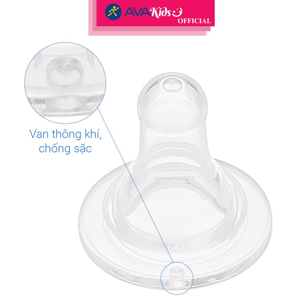 Bình sữa nhựa PP Pigeon cổ hẹp 120 ml - Hình gấu (từ 4.5 tháng) - Hàng Chính Hãng